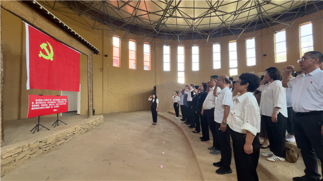 学校参加新城区委统战部“同心永向党 奋进新征程”联学联建主题活动